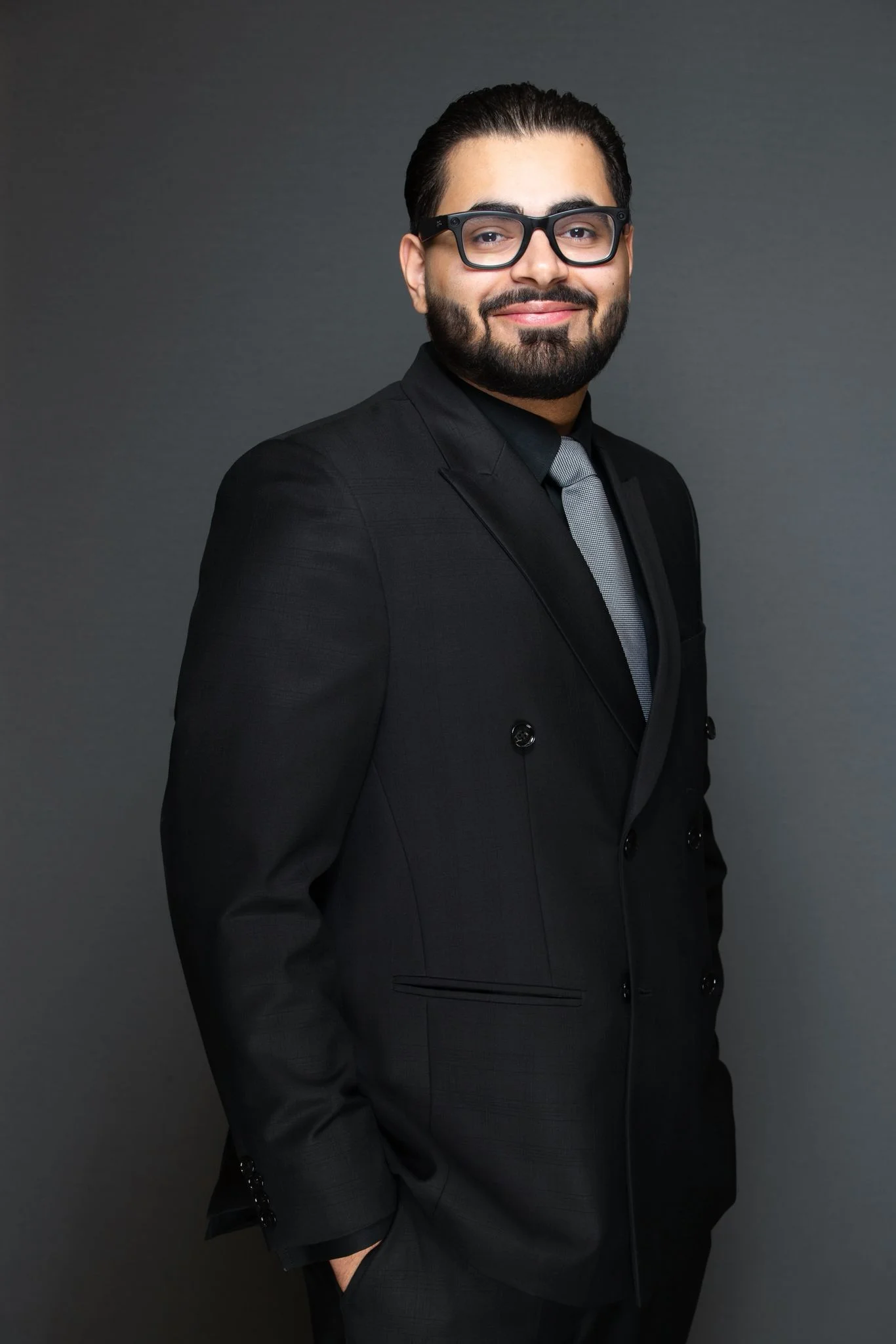 Portrait of Shah Wali Nadeem, Co-Founder and CIO of Bricks